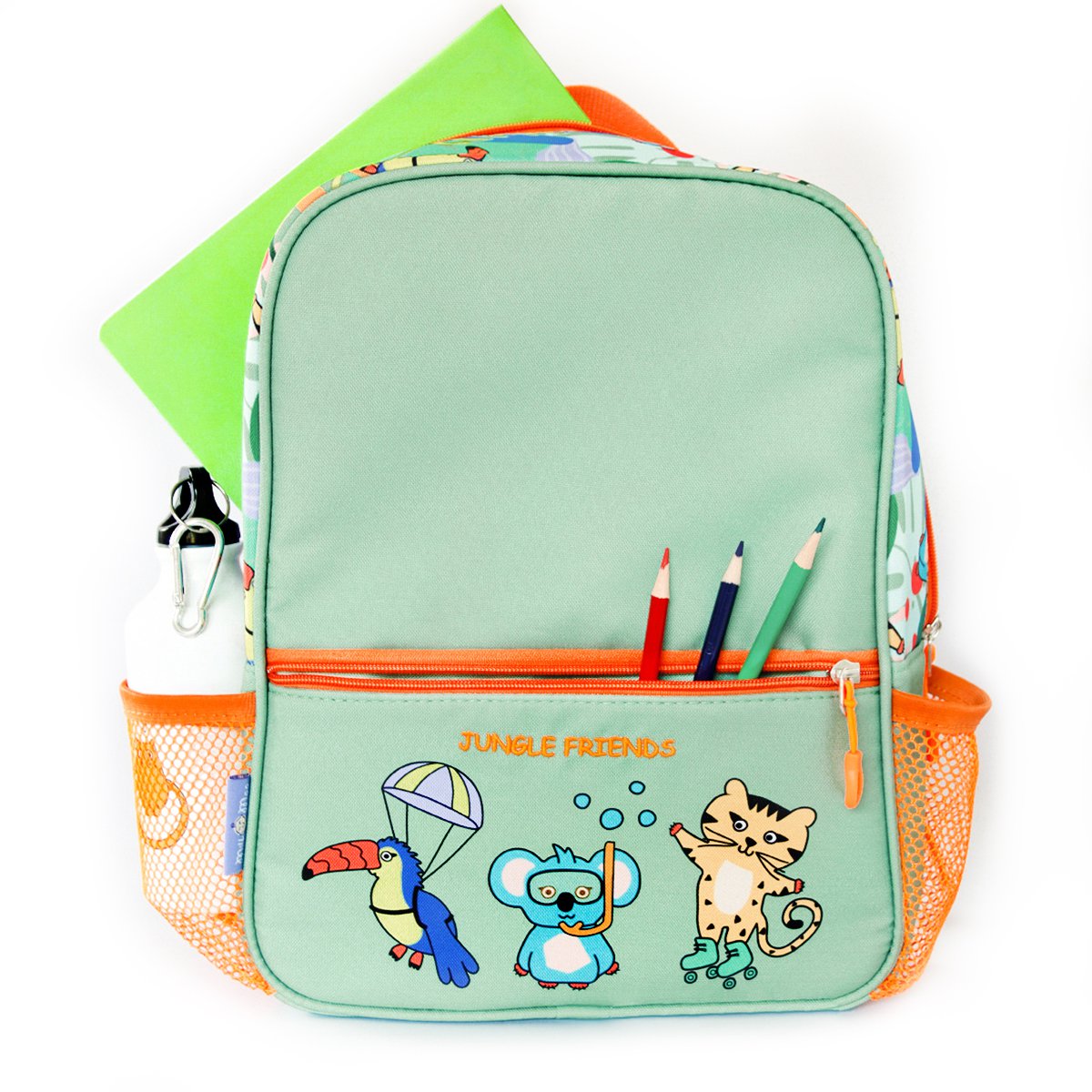 Milk&Moo kinderrugzak Jungle Friends, lichtgewicht, comfortabele pasvorm Joy&Bloom