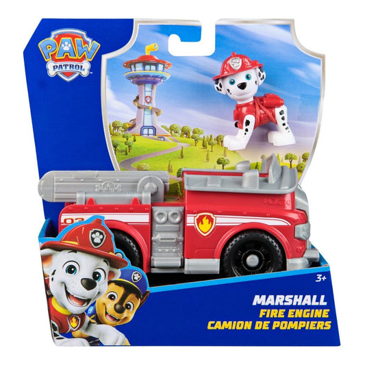 Paw Patrol Marshall Met Brandweerauto Default Title Paw Patrol Joy&Bloom