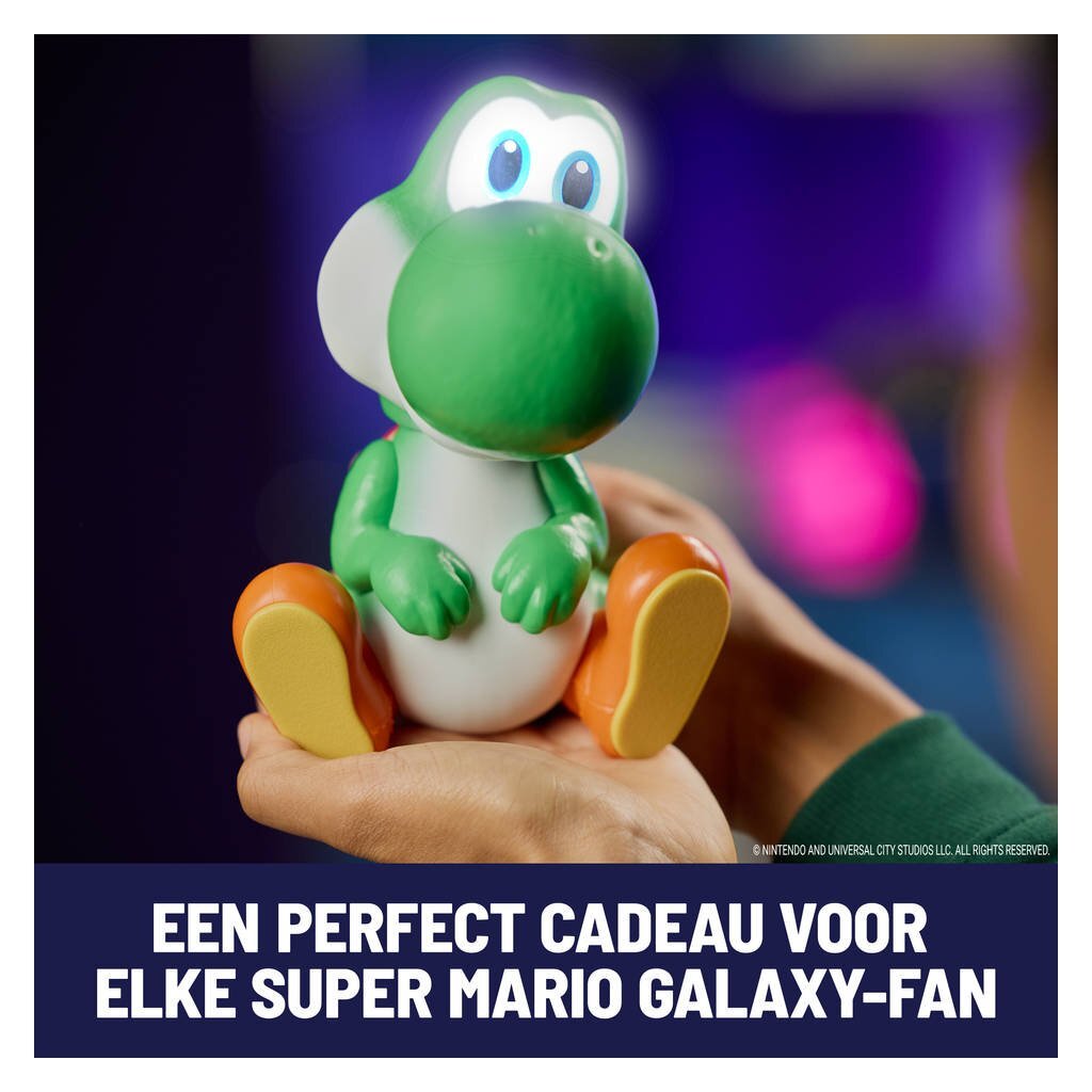 Super Mario Hatching Yoshi + Licht En Geluid Actiefiguren/Speelfiguren Joy&Bloom