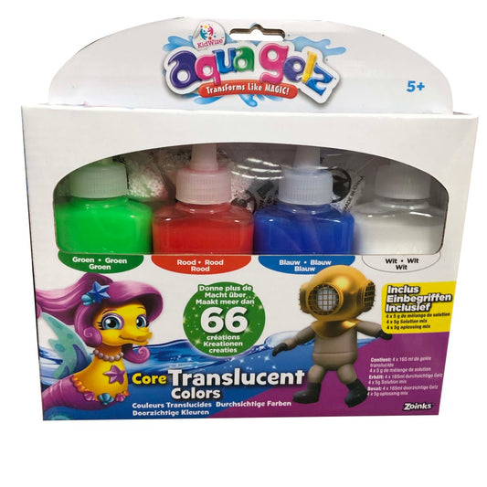Aqua Gelz Translucent Colors Refill Set 8-Delig Default Title Hobby + Knutselen Joy&Bloom