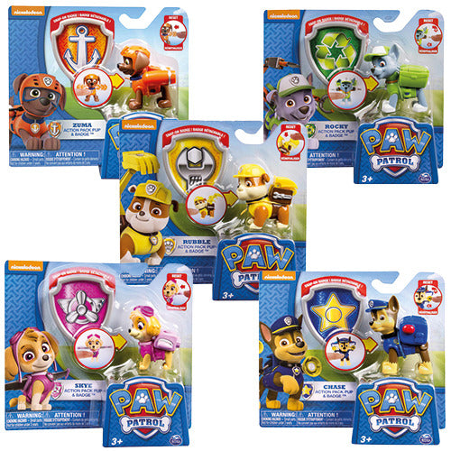 Paw Patrol Action Pack Pup Assorti Default Title Paw Patrol Joy&Bloom
