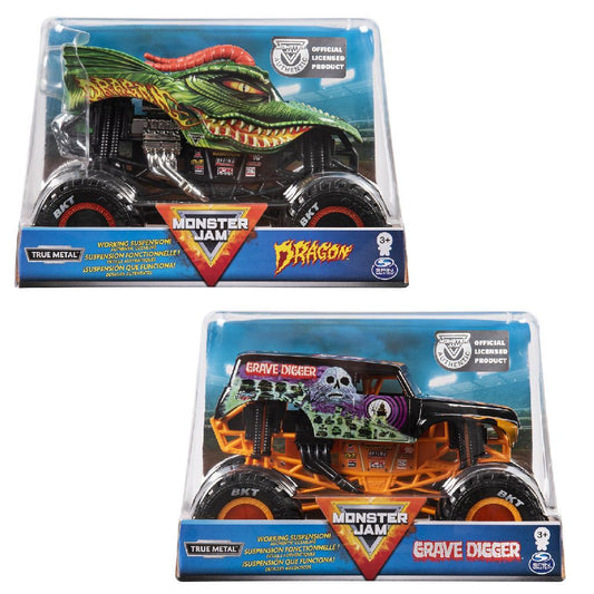 Monster Jam Die-Cast Monstertruck 1:24 Assorti Default Title Monstertrucks Joy&Bloom