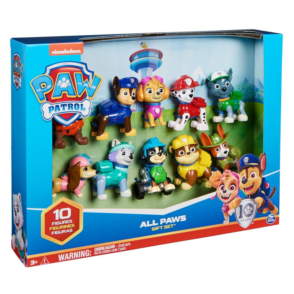 Paw Patrol Gift Set 10 Figuren Default Title Paw Patrol Joy&Bloom
