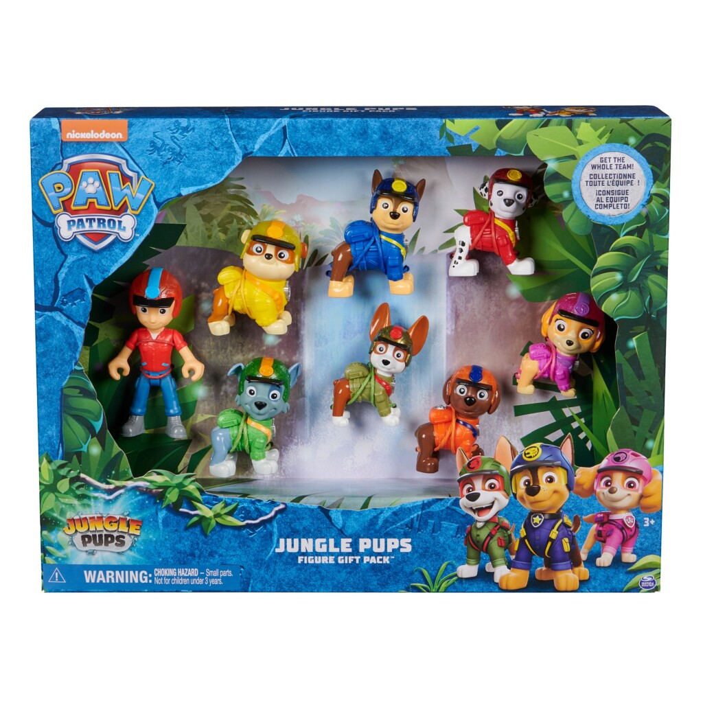Paw Patrol Jungle Pups Figuren 8-Delig Paw Patrol Joy&Bloom