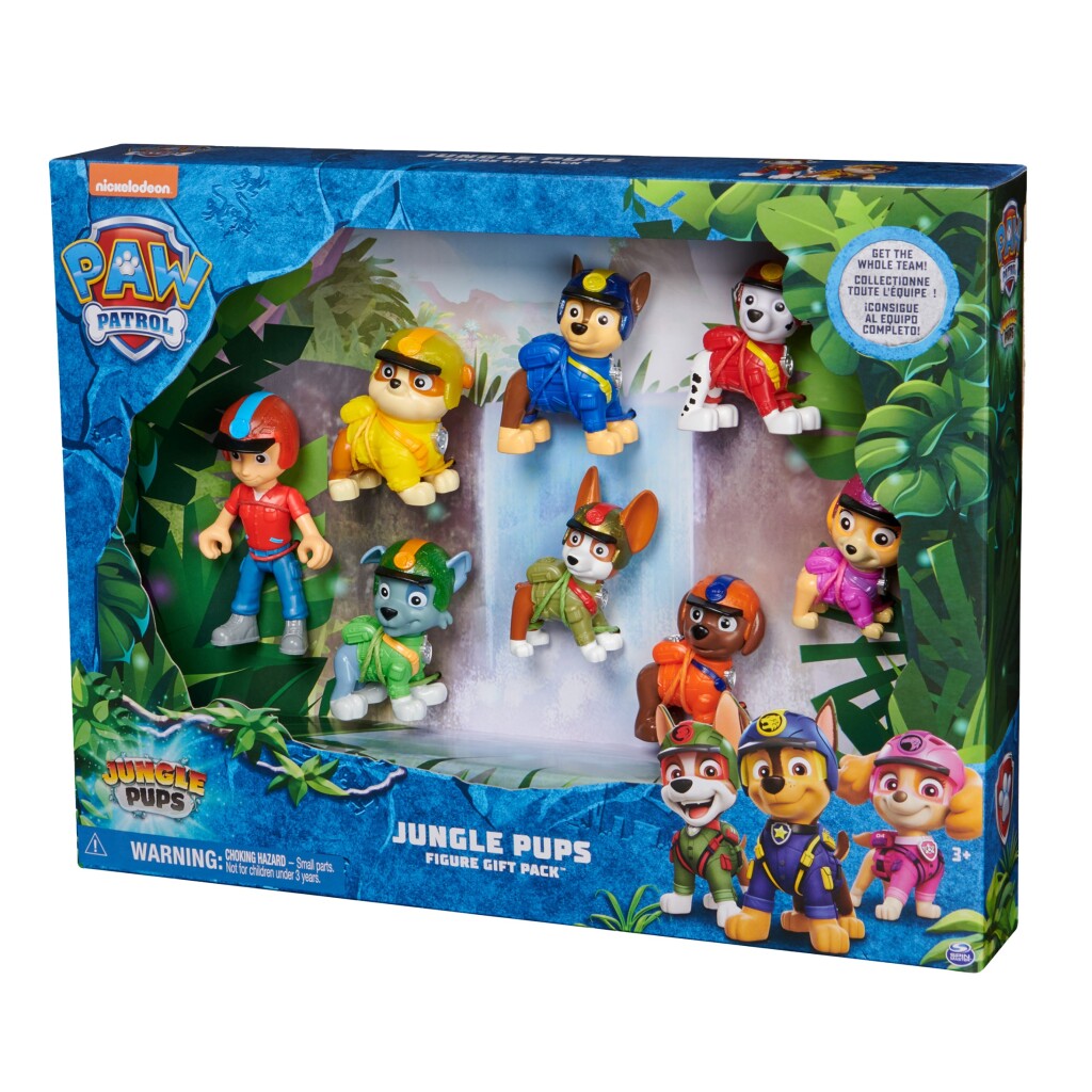 Paw Patrol Jungle Pups Figuren 8-Delig Paw Patrol Joy&Bloom