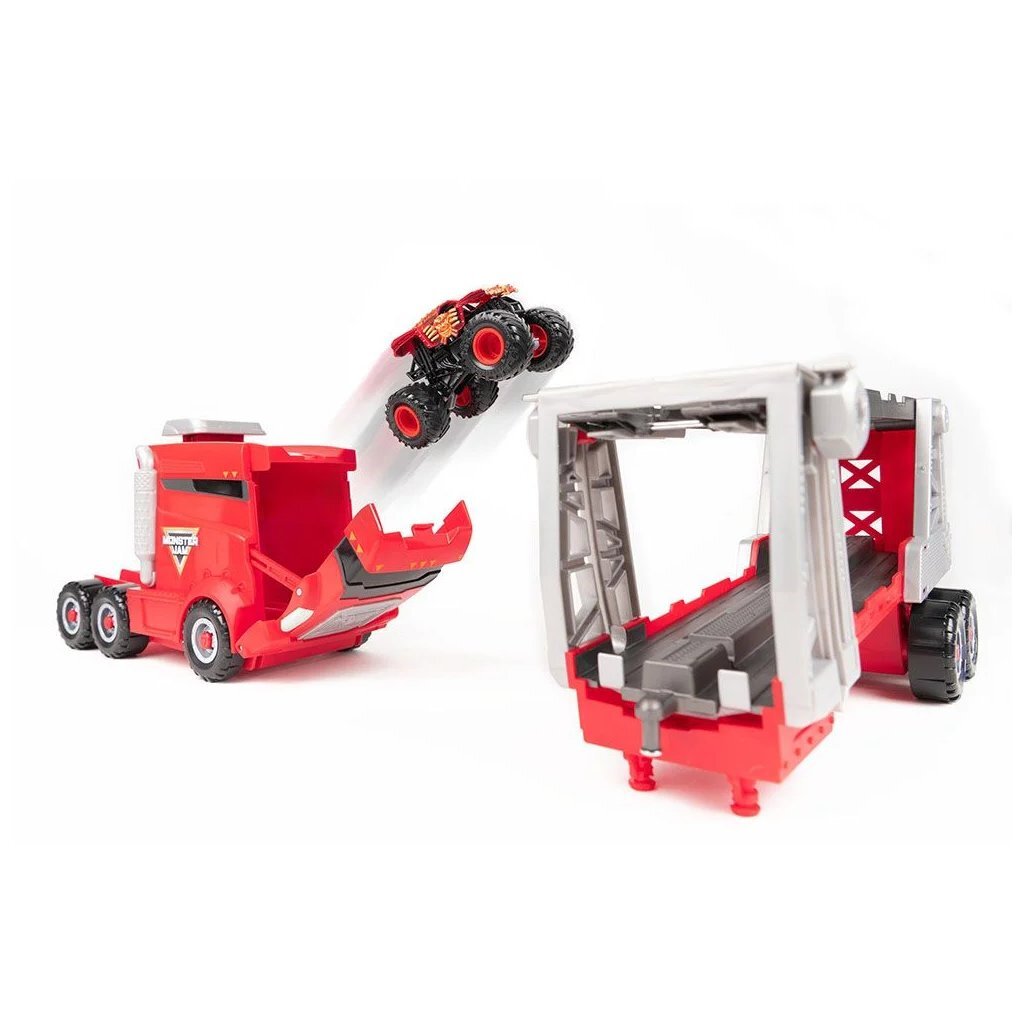 Monster Jam Transportwagen + Monstertruck Transporter Joy&Bloom