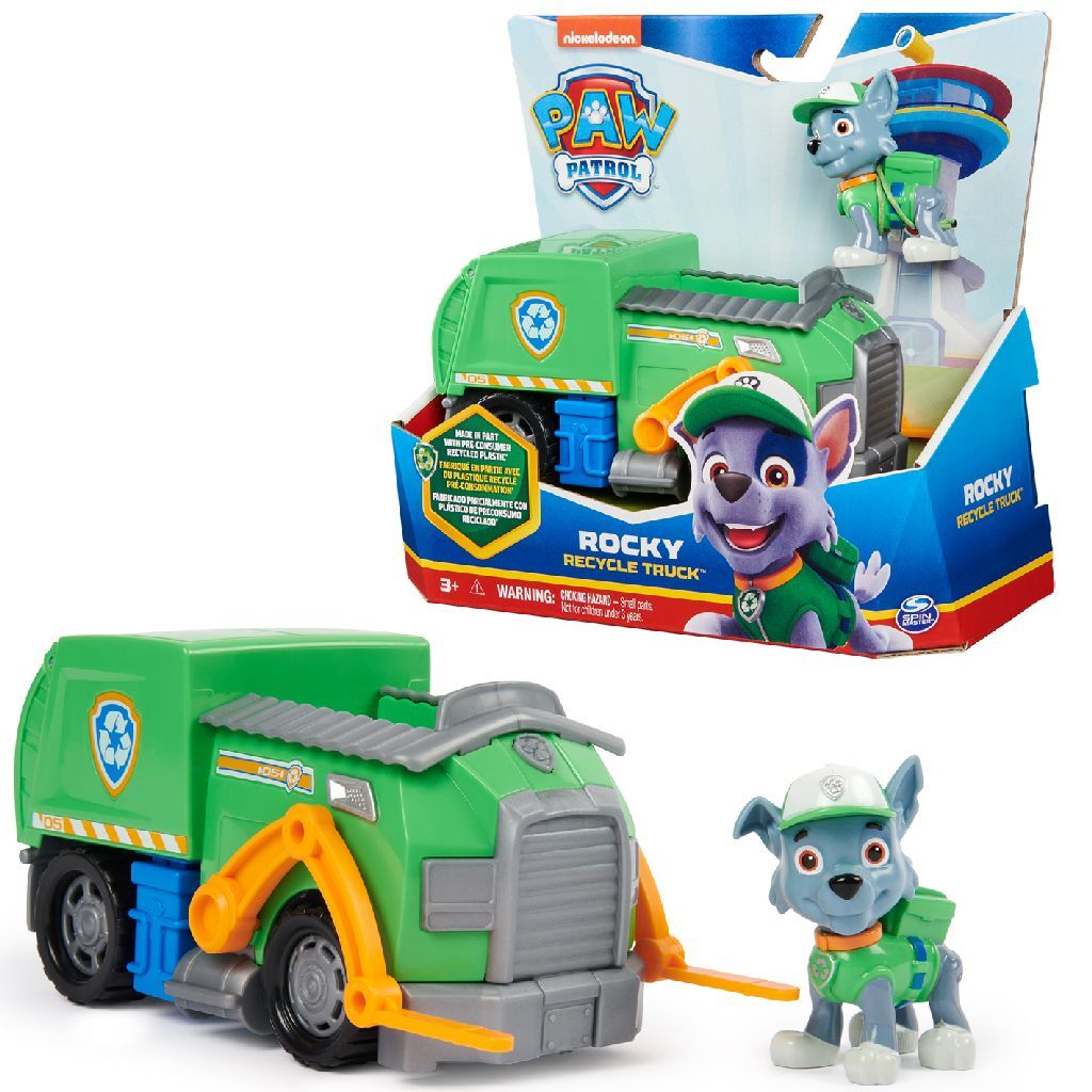 Paw Patrol Rocky Vuilniswagen Default Title Paw Patrol Joy&Bloom