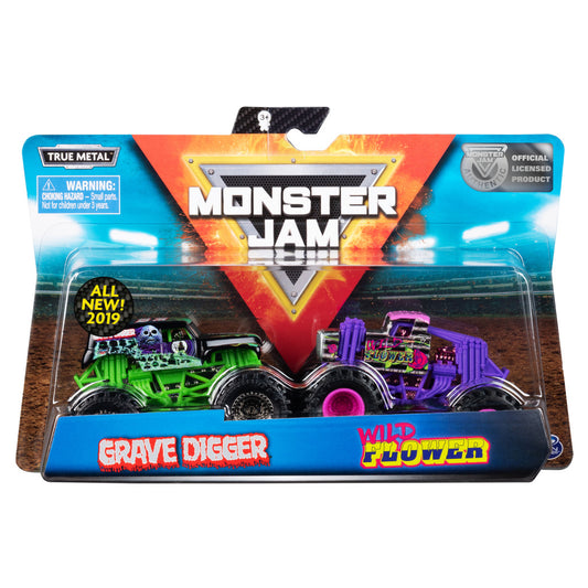 Monster High Monster Jam Die-Cast Trucks 1:64 2 Stuks Assorti Default Title Monstertrucks Joy&Bloom