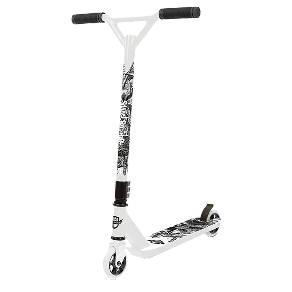 Street Surfing Torpedo Armour Aluminium Step Wit/Zwart Default Title Steppen Joy&Bloom