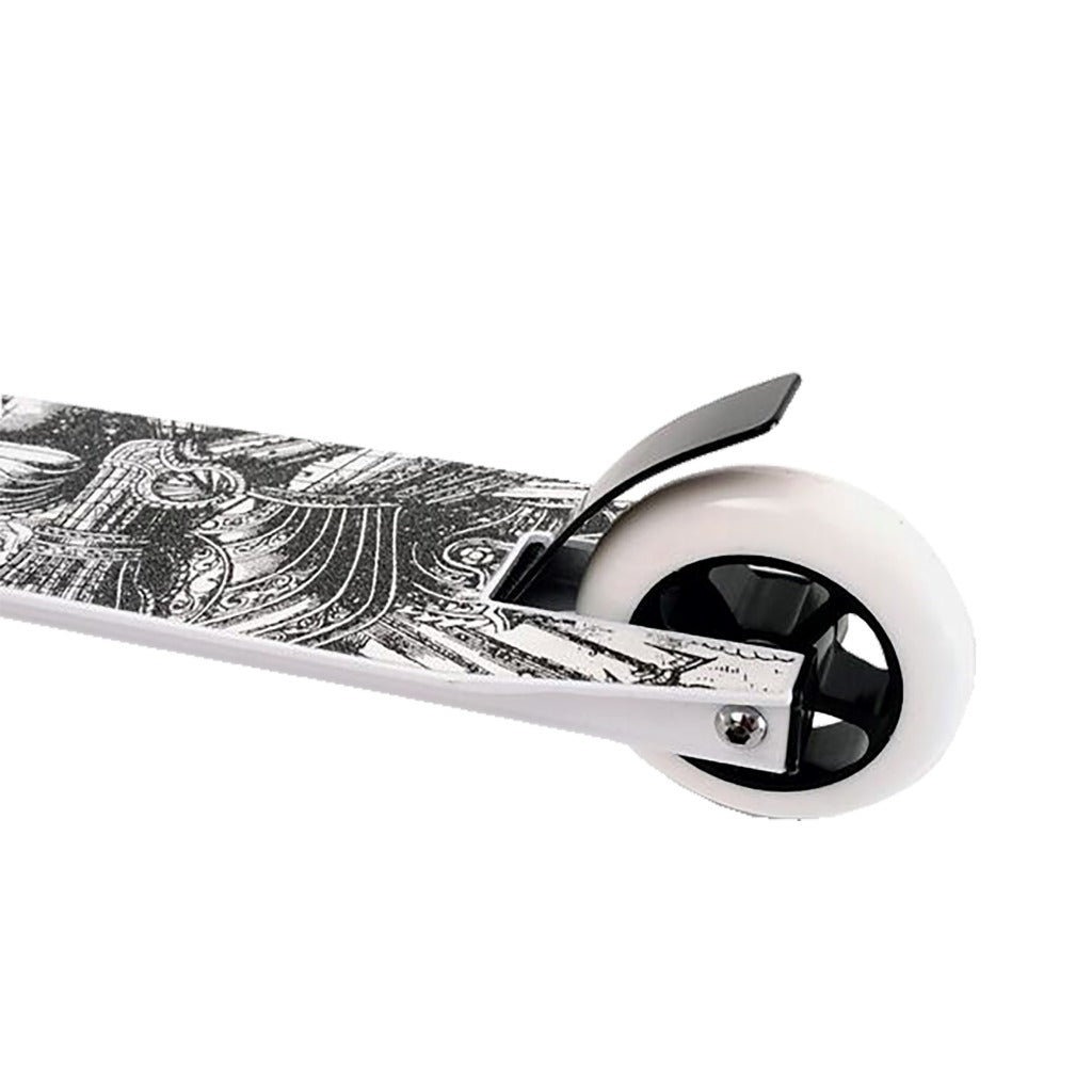Street Surfing Torpedo Armour Aluminium Step Wit/Zwart Steppen Joy&Bloom