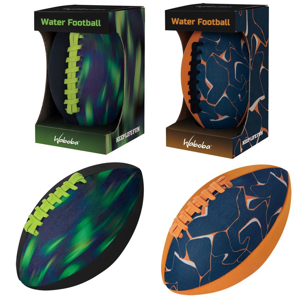 Waboba Neopreen American Football, Waterfootball, Oranje/Blauw Default Title Ballen Joy&Bloom