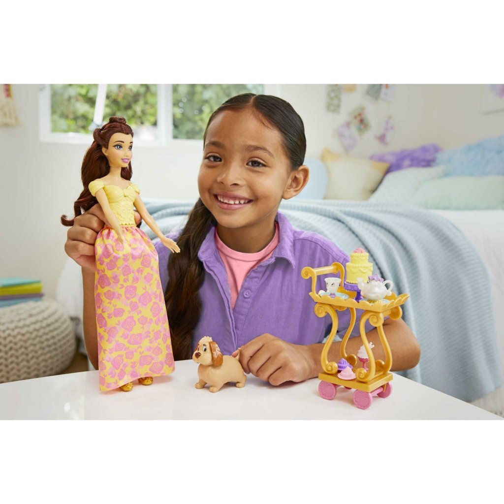 Disney Princess Belle Theetijd Speelset Tienerpoppen Joy&Bloom