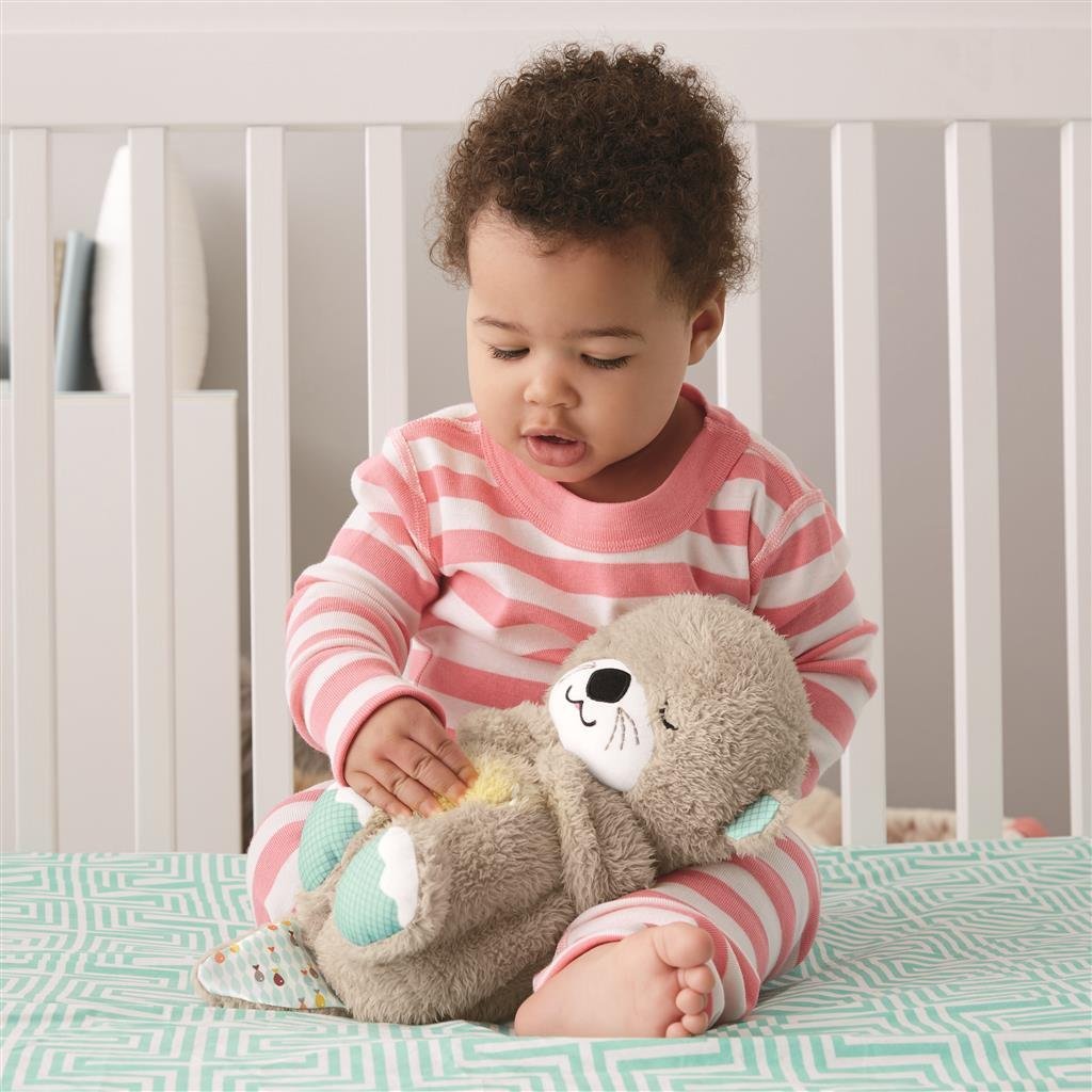Fisher Price Bedtijd Otter Knuffel Met Geluid Interactieve Knuffels Joy&Bloom