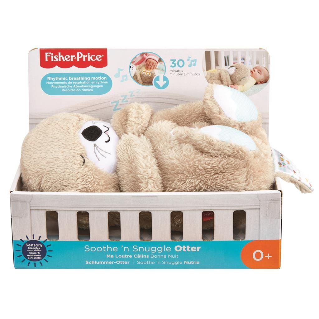 Fisher Price Bedtijd Otter Knuffel Met Geluid Interactieve Knuffels Joy&Bloom