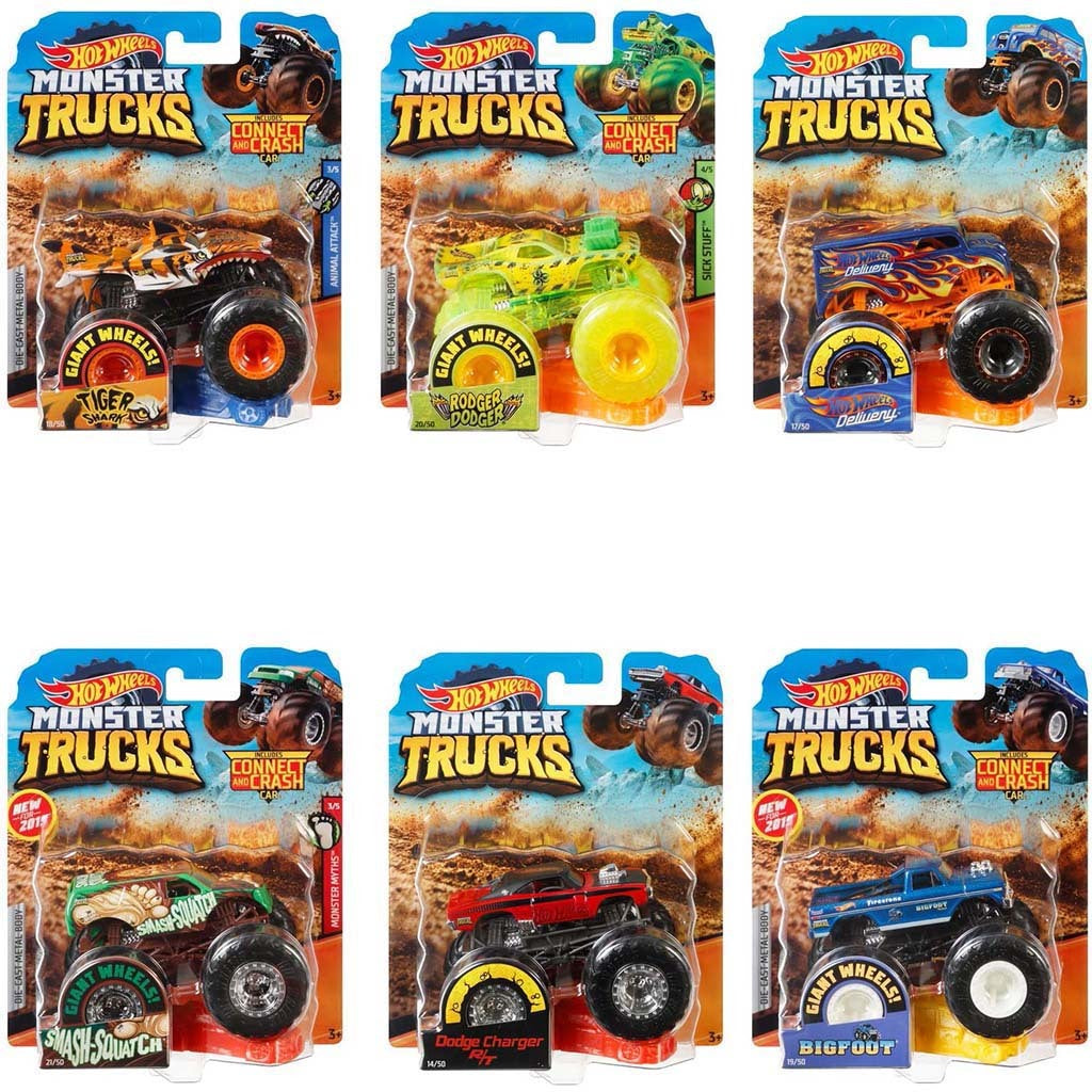 Mattel Hot Wheels Monster Trucks 1:64 Default Title Hot Wheels Joy&Bloom