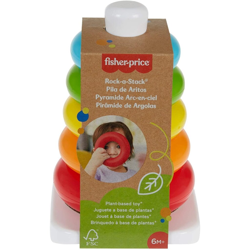 Fisher Price Kleurenringpiramide Sorteren & Stapelen Joy&Bloom