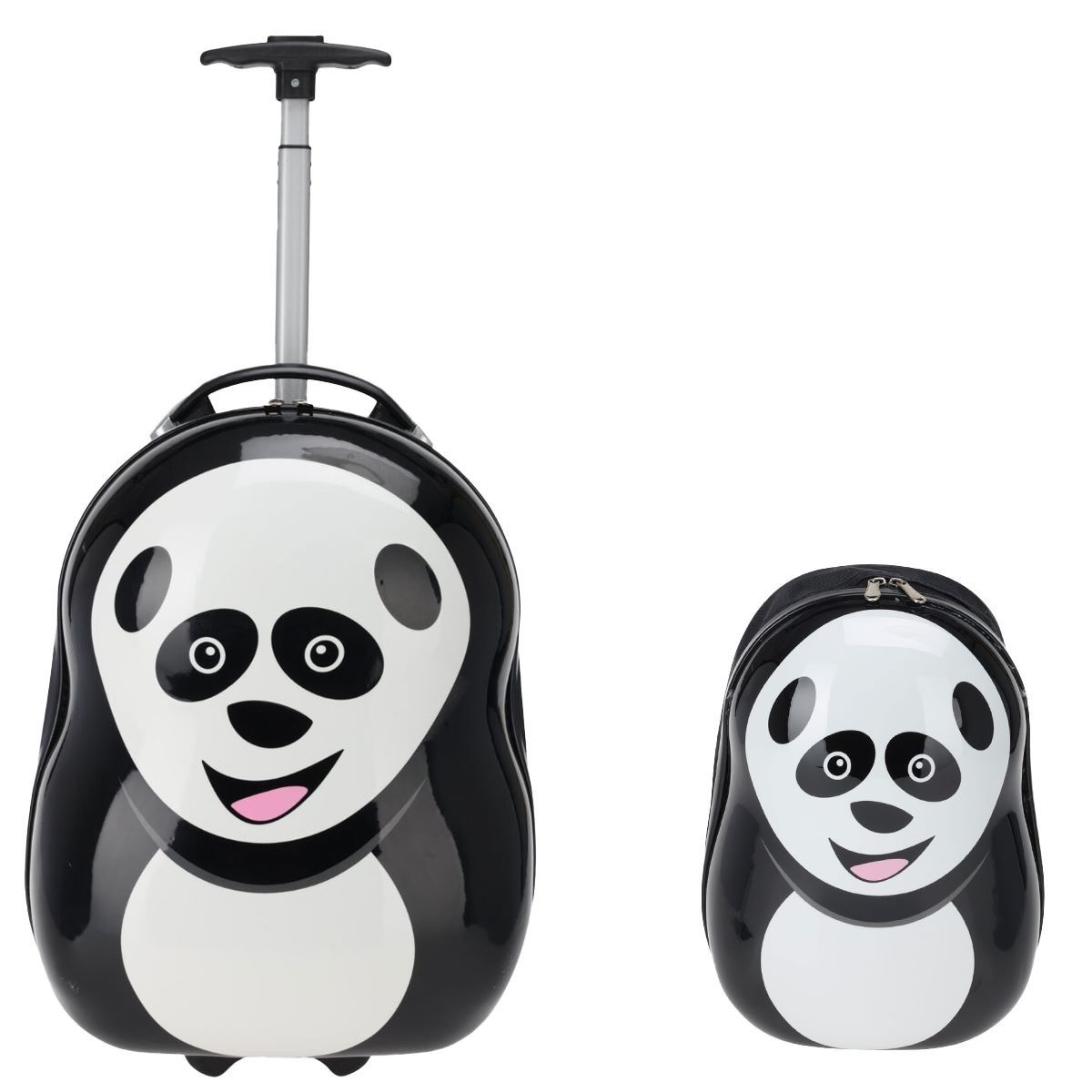 Handbagage Koffer En Rugzak - Panda Default Title Koffers & Reistassen Joy&Bloom