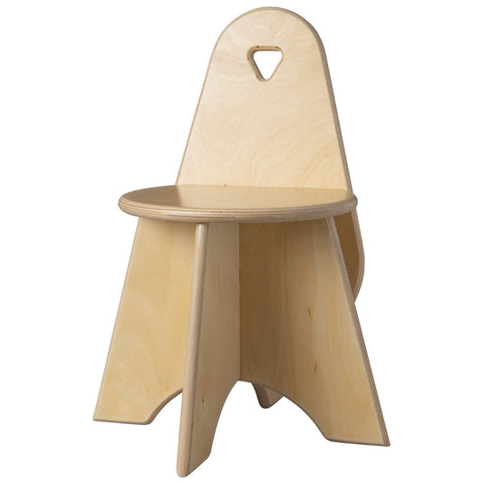 Van Dijk Toys houten Stoel Apollo voor Kleuters - Naturel ( kinderopvang kwaliteit) Joy&Bloom