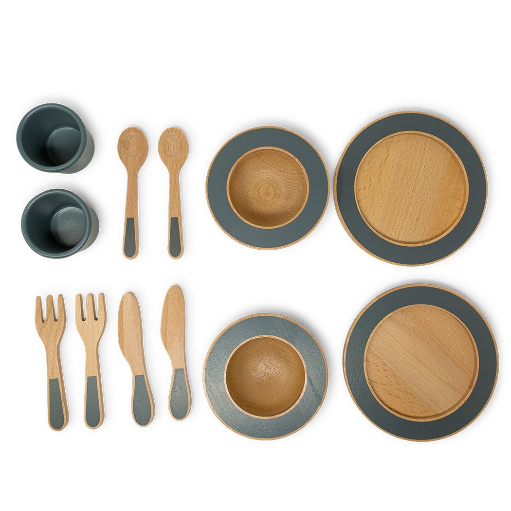 Diner Set Smaragdgroen Joy&Bloom