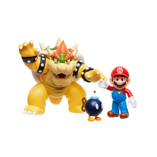 Super Mario Mario Vs Bowser Default Title Actiefiguren/Speelfiguren Joy&Bloom