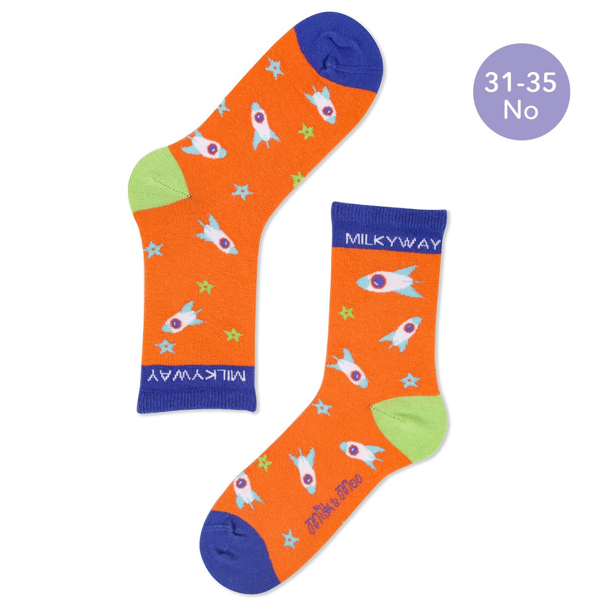 Milk&Moo Ponix kindersokkenset, 5-pack, maat 31-35, kleurrijk en comfortabel ontwerp Joy&Bloom
