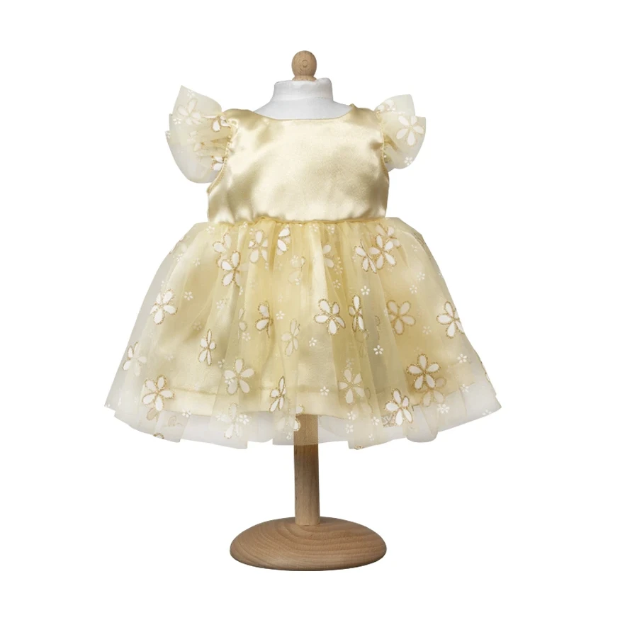 Feestjurk goud 35cm Joy&Bloom