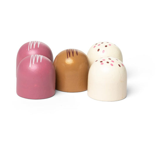 Gekleurde chocolade zoenen 5st. Joy&Bloom
