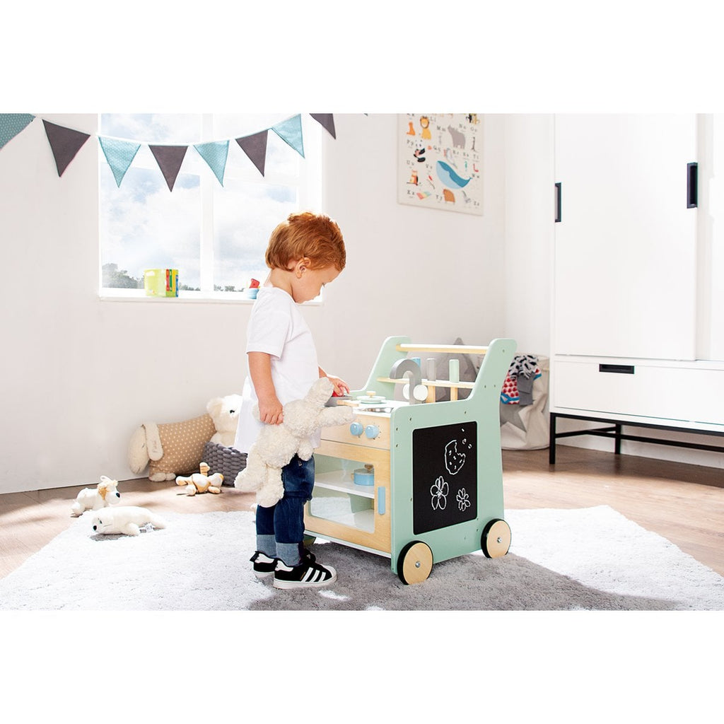 Keuken "Kalle" van kinderen, groen