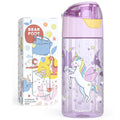 Kinderwaterfles, lichte waterfles - eenhoorn Joy&Bloom