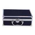 Casuelle Aluminium Make-Up Koffer Donkerblauw/Glitter Default Title Make-up en Haar Joy&Bloom