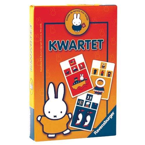 Ravensburger Nijntje Kwartet Ontdek De Wereld Default Title Nijntje Joy&Bloom