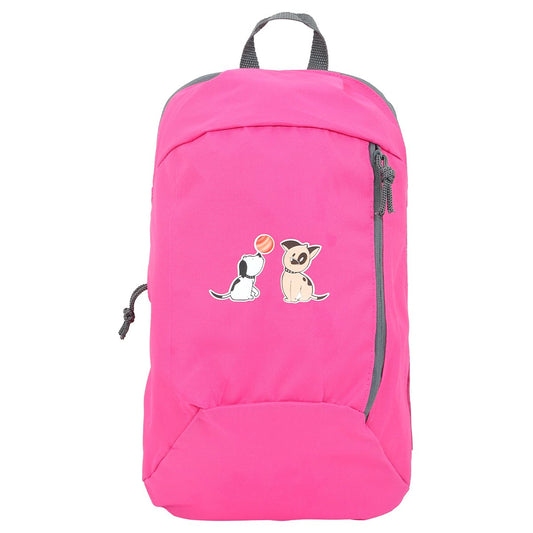 Biggdesign Dogs roze rugzak Joy&Bloom