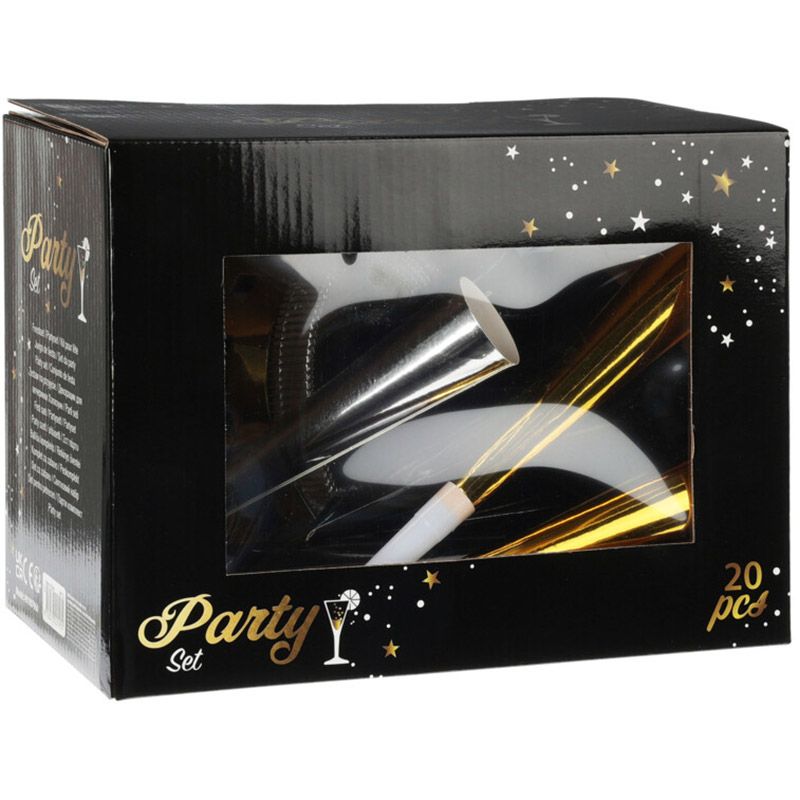Partyset Happy New Year - 20 Delig Overig speelgoed Joy&Bloom