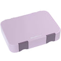 Kinderlunchbox met vakken, lunchbox, bentobox - paars Joy&Bloom