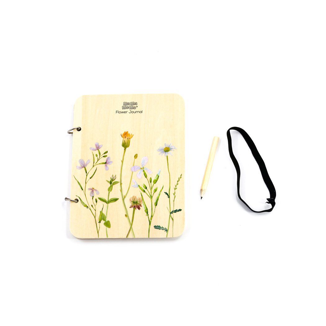 Bloemen dagboekje met potlood Joy&Bloom