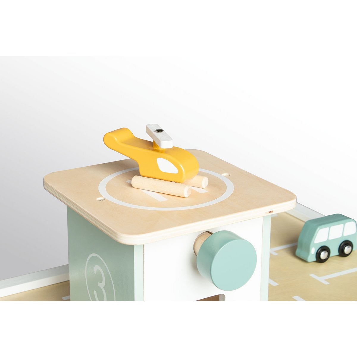 Parkeergarage "Kurt" met accessoires