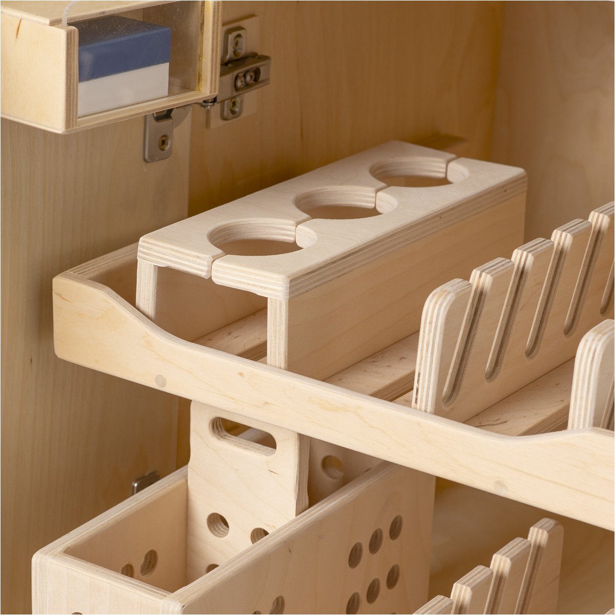 Van Dijk Toys houten speelgoed Vaatwasser voor kleuters - Naturel wit (Kinderopvang kwaliteit) Joy&Bloom
