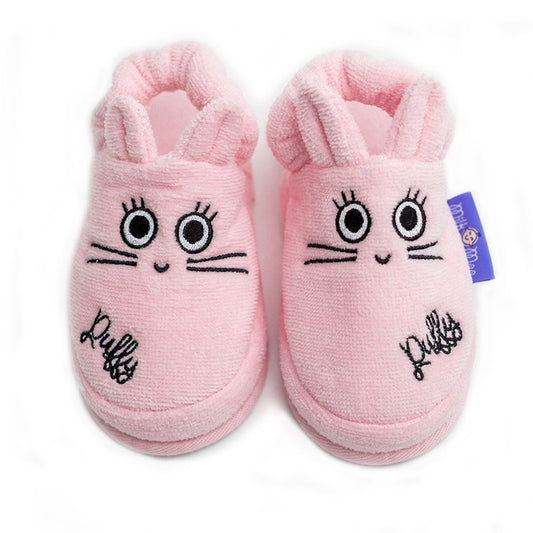 Milk&Moo Konijn Peuter Kinderpantoffels, %100 Katoen, Voor Huis, Bad, Binnengebruik Joy&Bloom