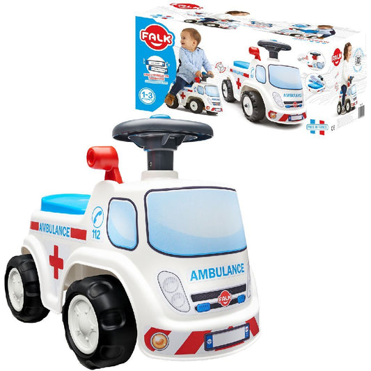 Falk Loopwagen Ambulance 1+ Default Title Loopauto's Joy&Bloom