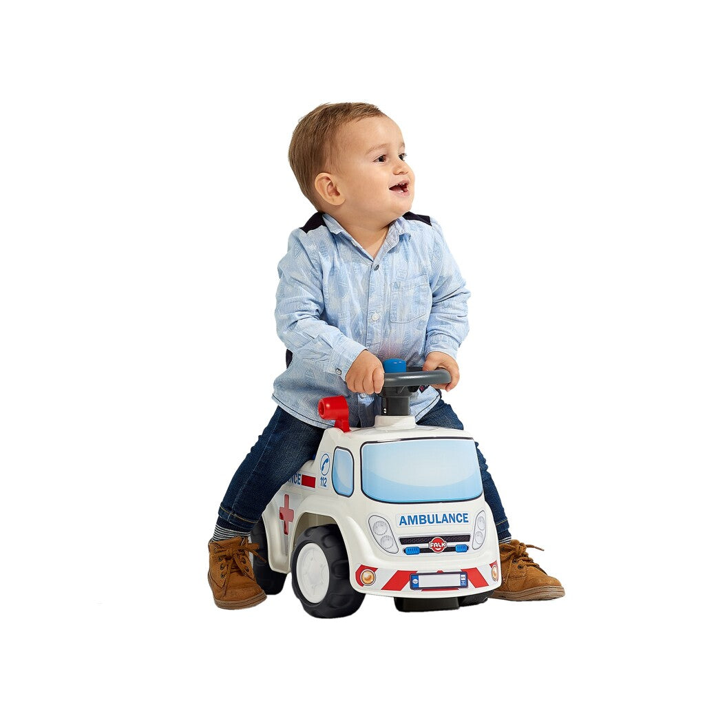 Falk Loopwagen Ambulance 1+ Loopauto's Joy&Bloom