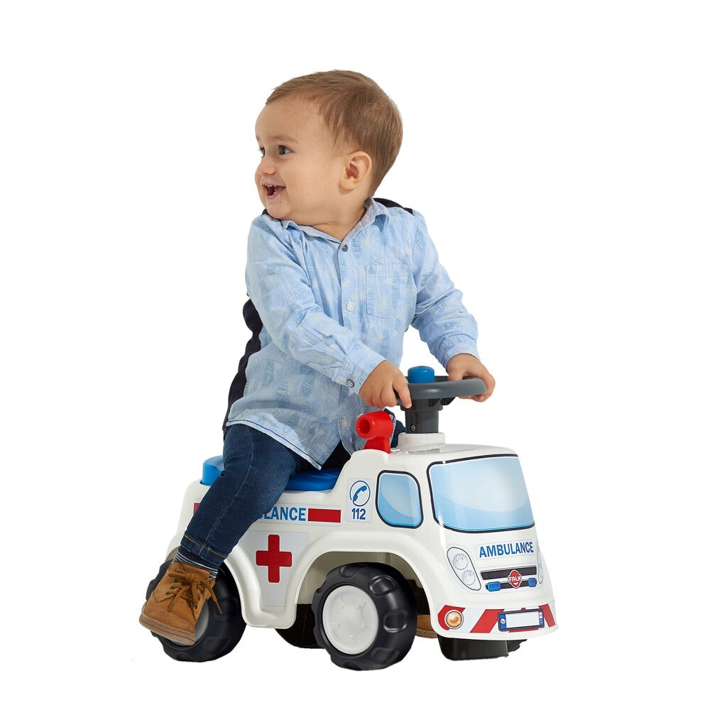 Falk Loopwagen Ambulance 1+ Loopauto's Joy&Bloom