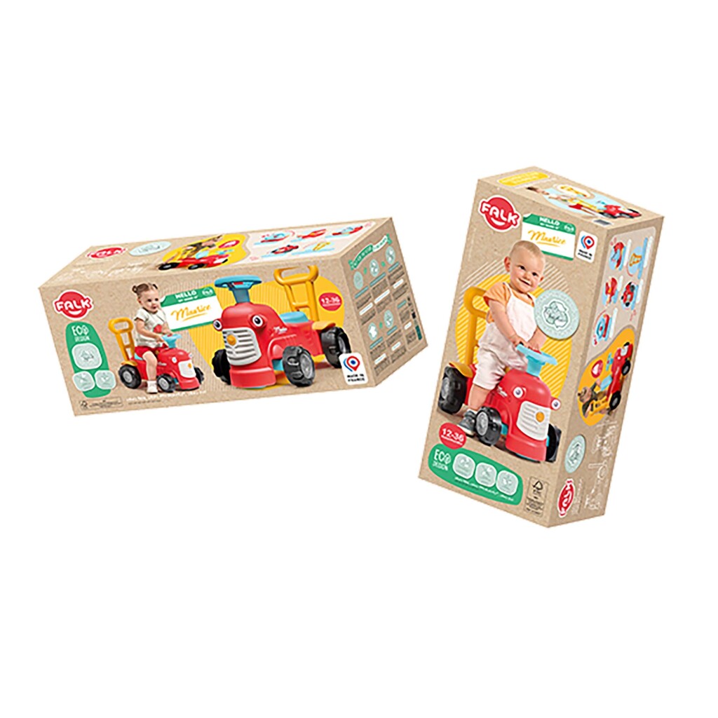 Falk Looptractor Maurice Rood 1+ Tractors Joy&Bloom