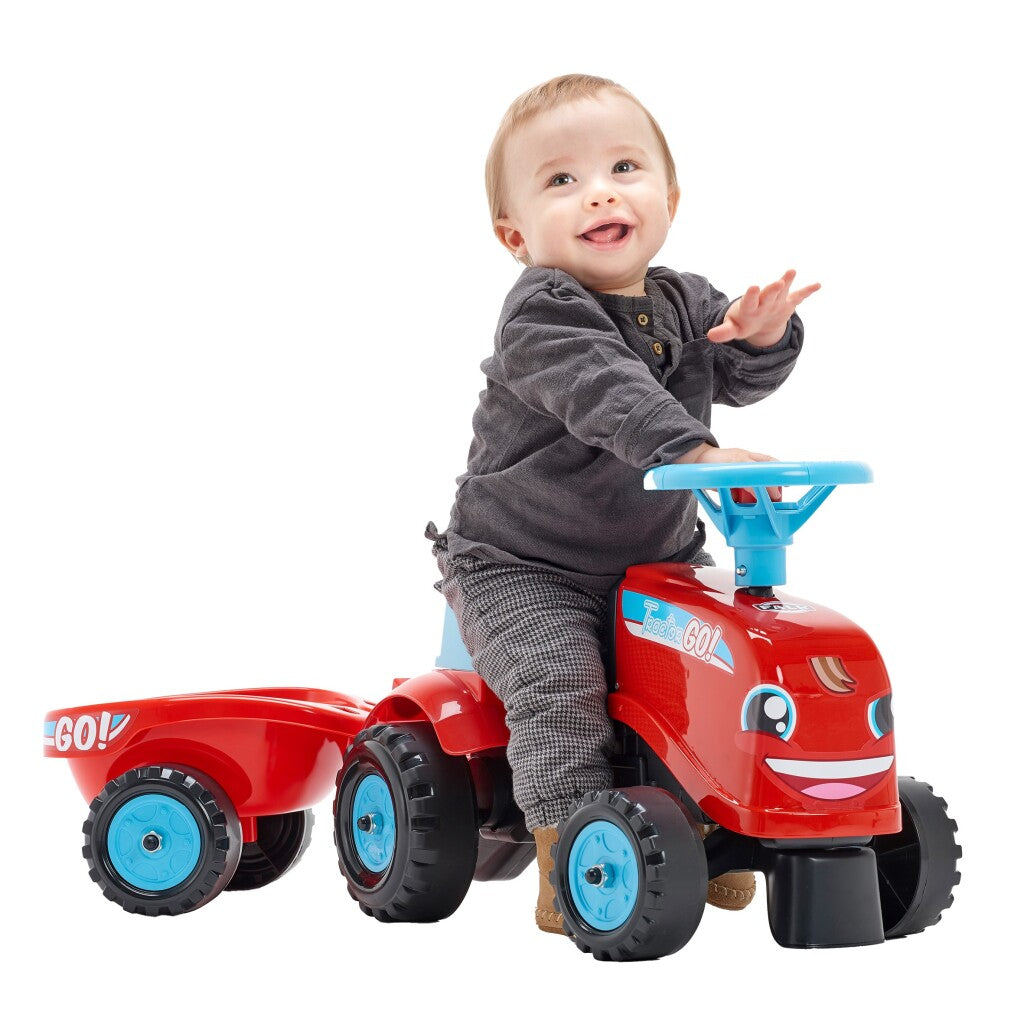 Falk Tractor Ride-On Set 1+ Tractors Joy&Bloom
