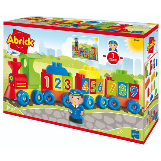 Abrick Cijfers En Blokken Trein Default Title Bouwen Joy&Bloom