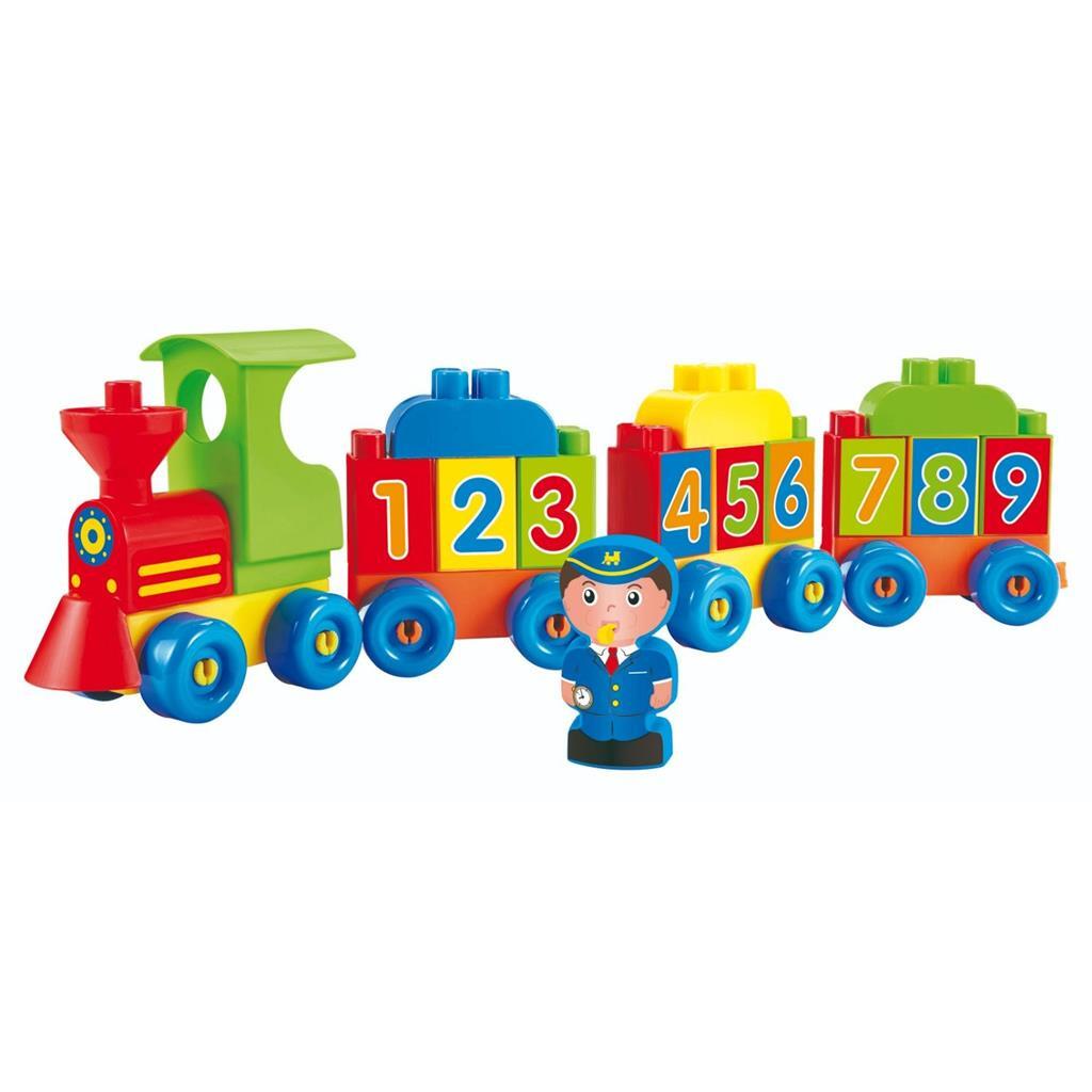 Abrick Cijfers En Blokken Trein Bouwen Joy&Bloom