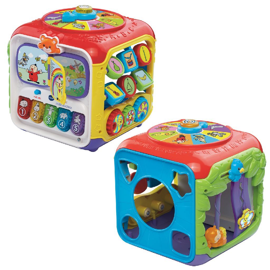 Vtech Baby Bumba Activiteitenkubus + Licht En Geluid Default Title Interactief Speelgoed Joy&Bloom