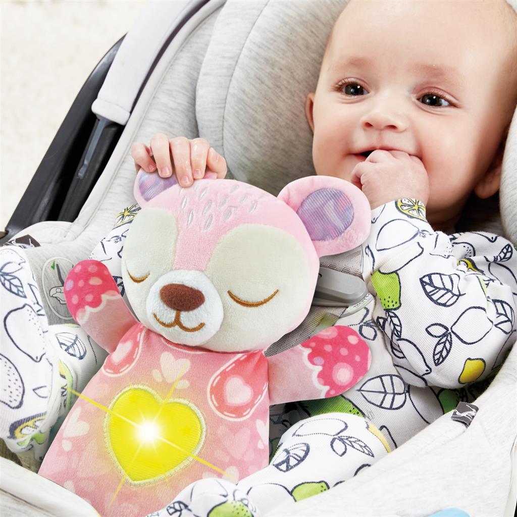 Vtech Baby Dromenland Knuffel Beertje + Licht En Geluid Interactieve Knuffels Joy&Bloom