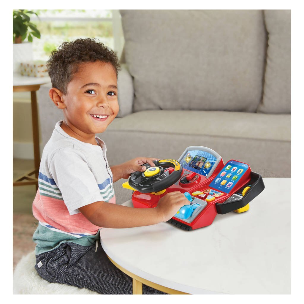 Vtech Kleuter Rijd En Leer Racer + Licht En Geluid Interactief Speelgoed Joy&Bloom
