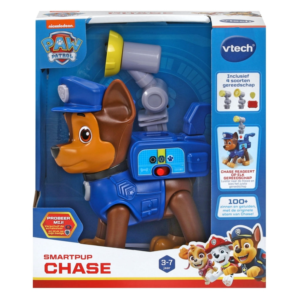 Vtech Paw Patrol Smartpup Chase + Licht En Geluid Default Title Actiefiguren/Speelfiguren Joy&Bloom