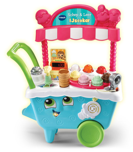 Vtech Schep En Leer Ijscokar Default Title Interactief Speelgoed Joy&Bloom